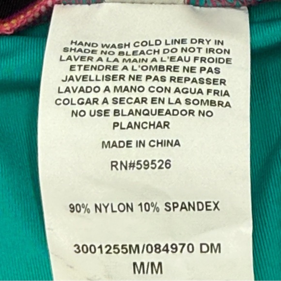 NWT Trina Turk Women’s Long Sleeve One Piece Zipper Floral Bathing Suit Medium - Picture 10 of 14